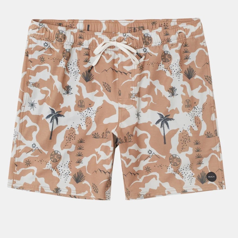 ❗️RVCA ATLAS ELASTIC WAIST BOARDSHORTS 17"